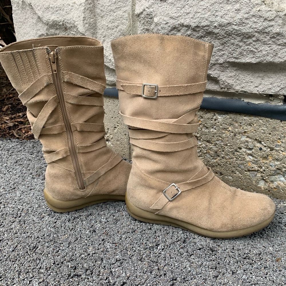 Suede Boots Size 6.5